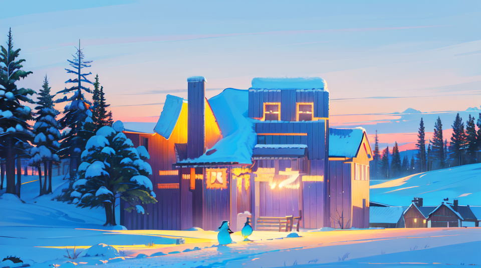 2023年小雪節(jié)氣人物風(fēng)景海報手機(jī)壁紙 (5)